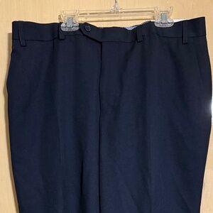 Izod Navy Dress Pants Men's 36Wx32L New With Tags